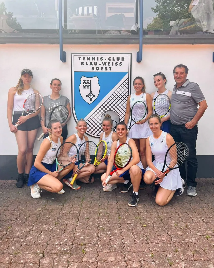 Mannschaft Damen des TC Blau-Weiß Soest